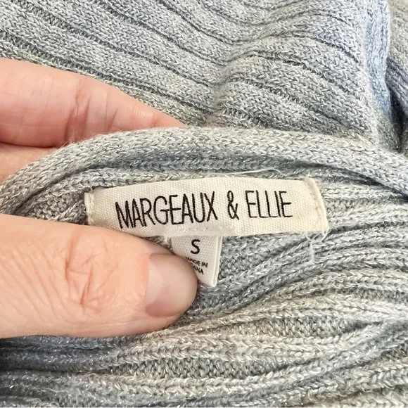 Margeaux & Ellie Sparkly Silver Pullover Sweater - Picture 7 of 7